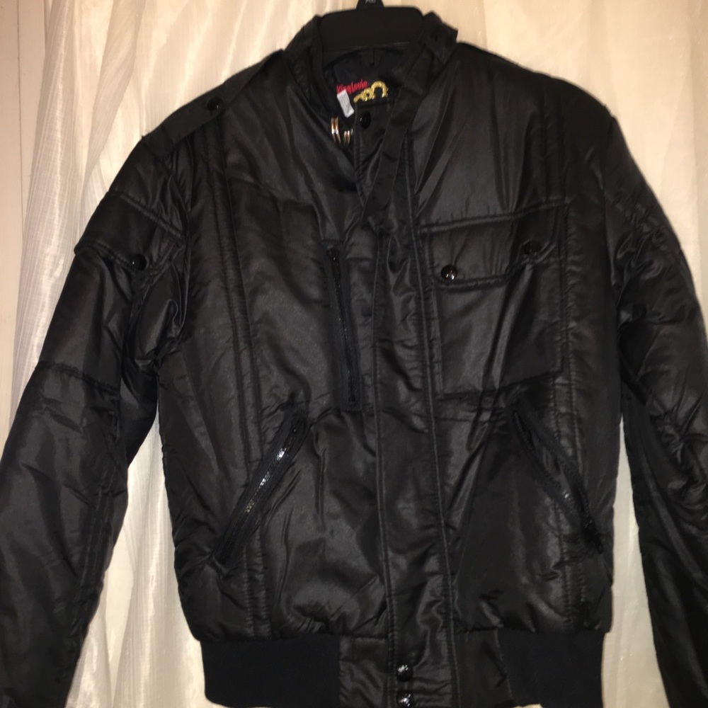 🤡Women’s Parka Black Puffy Jacket with Pockets!🤡